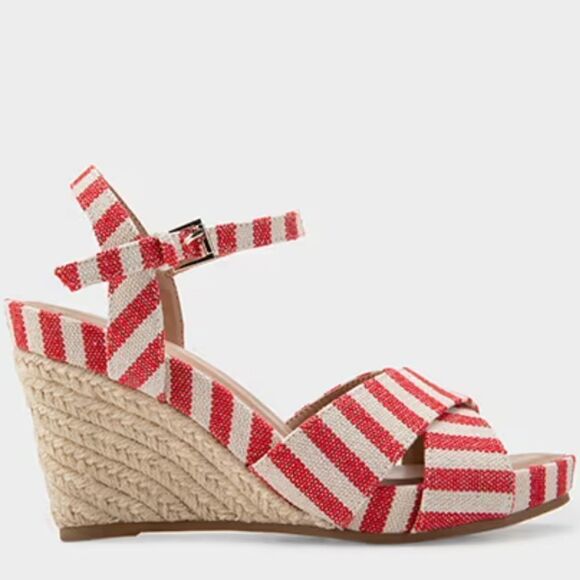 BRAND NEW AEROSOLES WOMEN'S PASTEL WEDGE SANDAL - Picture 1 of 15